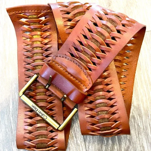 Calvin Klein | Accessories | Ck Glitter Woven Belt Nwot 25  display picture 2